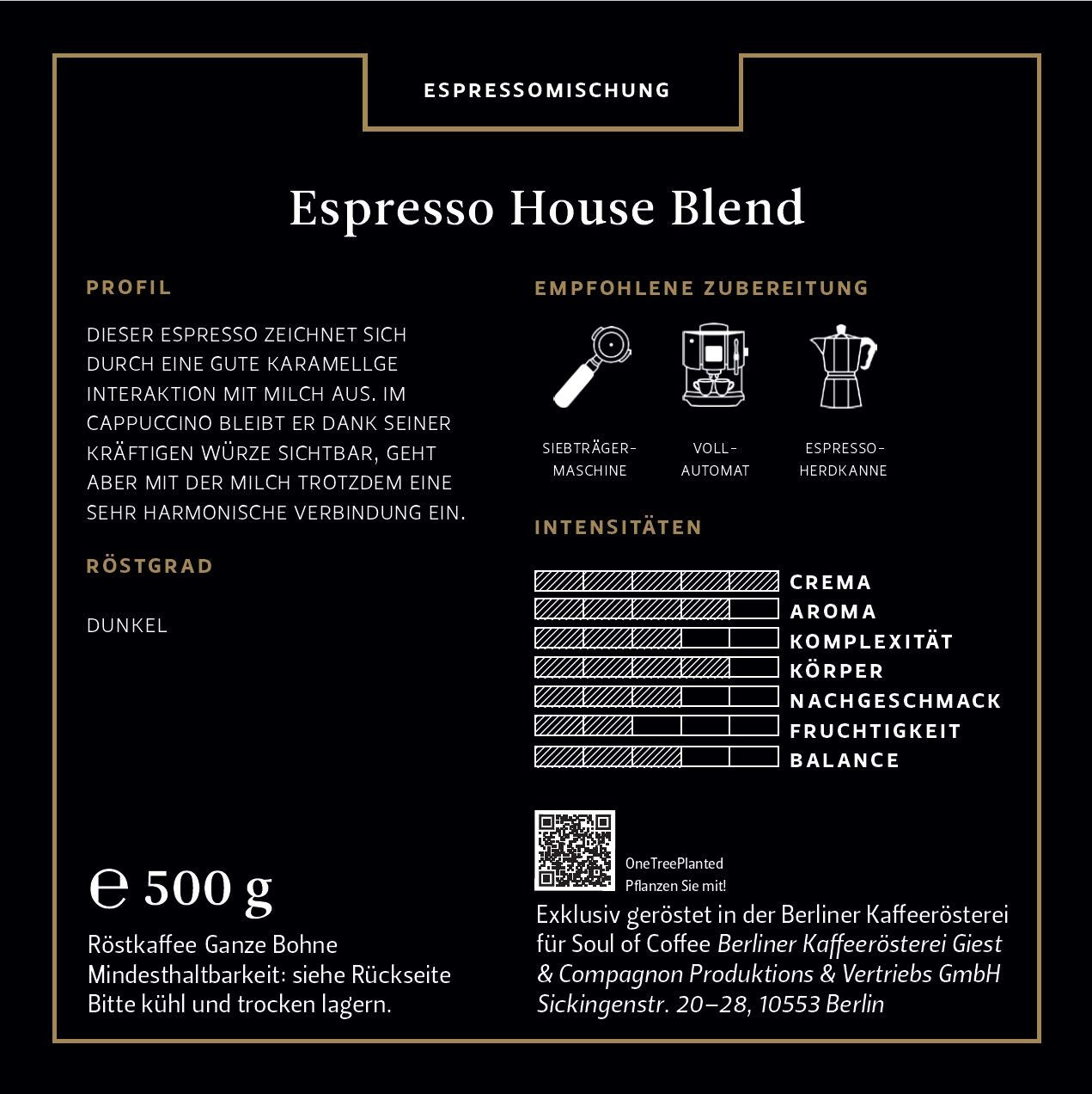 Espresso House Blend - BIO Espressomischung