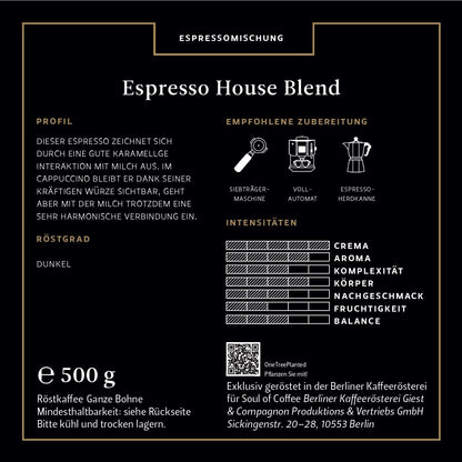 Espresso House Blend - BIO Espressomischung